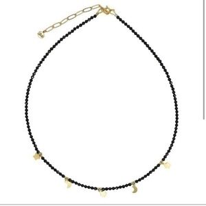 Anthropologie La Meno Moon & Star & Onyx Choke